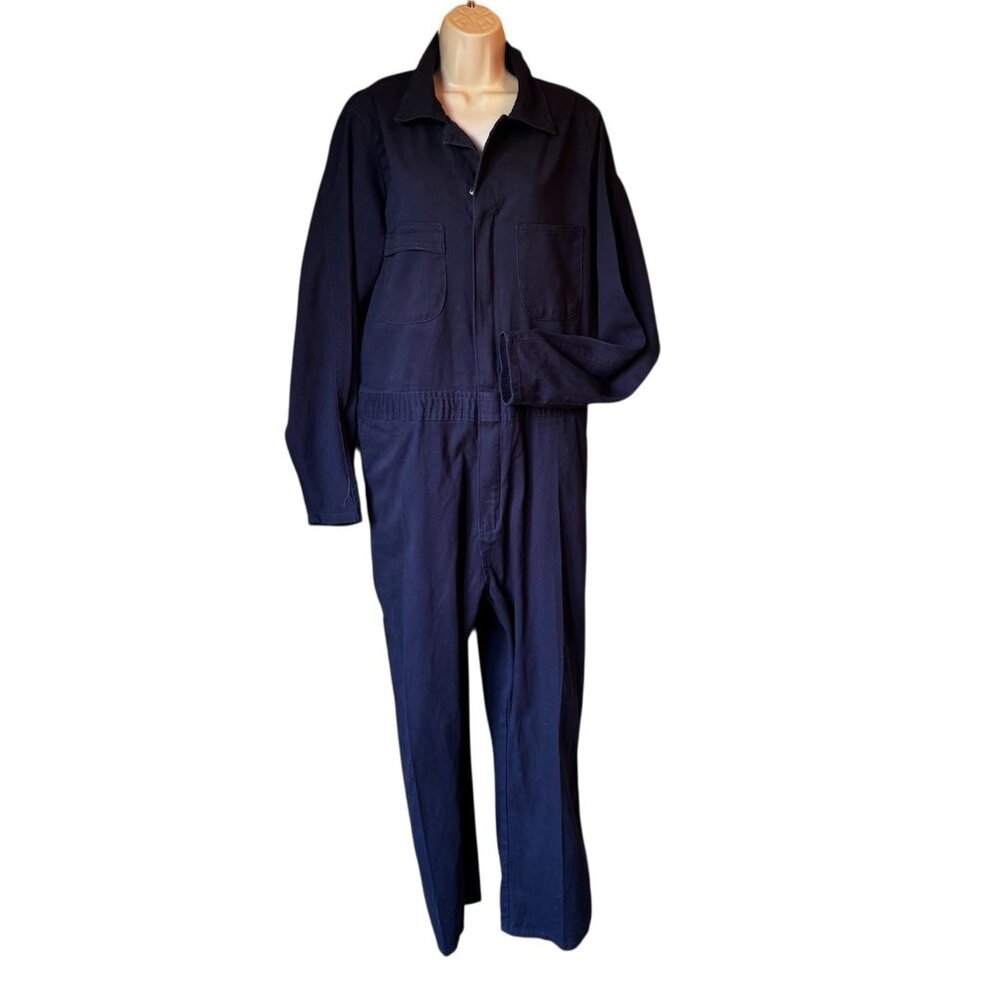 Berne woman's work coveralls size 2XL short Navy Blue